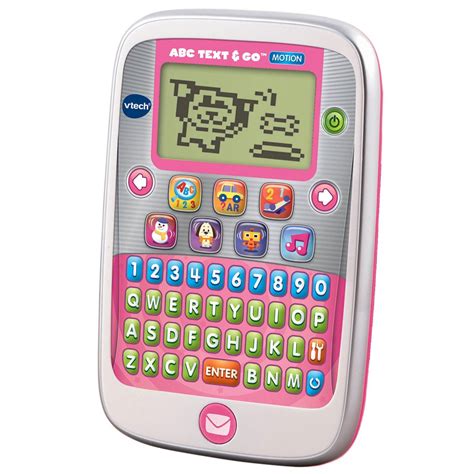 Abc Text And Go Motion Pink Handheld Games