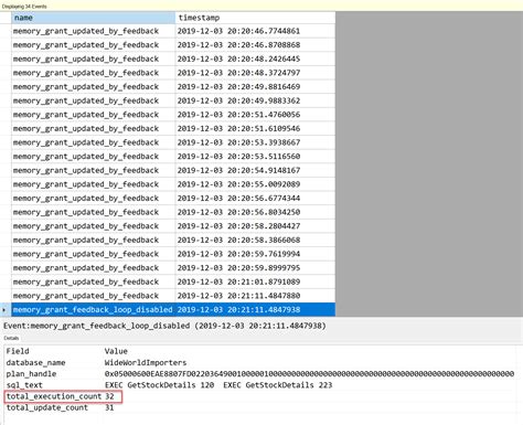 Sql Server Extended Event To Capture Memory Grant Feedback Laptrinhx