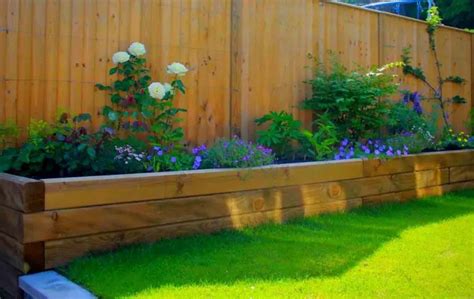 How To Build A Raised Bed With Sleepers