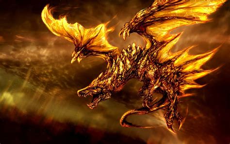 Cool Fire Dragon Wallpapers Top Free Cool Fire Dragon Backgrounds
