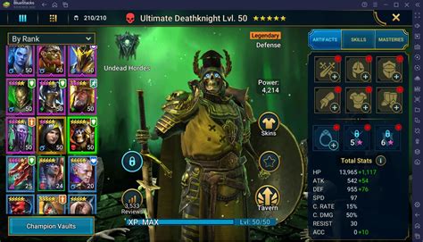 Raid Shadow Legends Ultimate Death Knight Champion Guide 2022