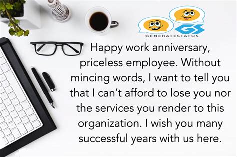 Happy Work Anniversary Status And Wishes For Whatsapp Facebook