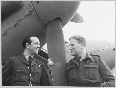 Group Captain P C Pickard Dso And Two Bars Dfc And Flight Lieutenant