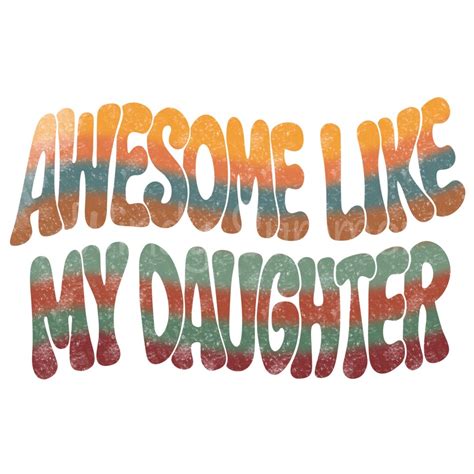 Awesome Like My Two Daughters Png Retro Dad Shirt Png Funny Shirt Men