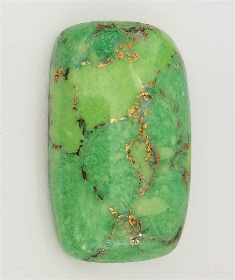 7075 Ct Genuine Mojave Green Copper Turquoise Loose Gemstone