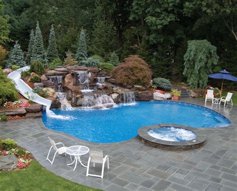 Connect to find out about the diy pool designs and begin the process of getting the best swimming pool. Custom Portable Pool Slides & Fiberglass Residential Water ...