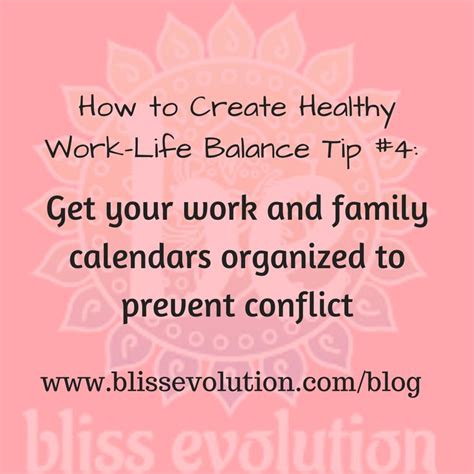 4 Tips For Creating Healthy Work Life Balance Bliss Evolution Work