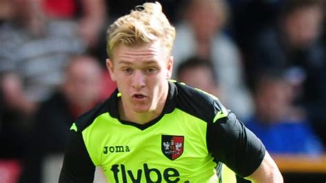 Jack Sparkes Exeter City Boss Paul Tisdale Praises 16 Year Old After Debut Bbc Sport