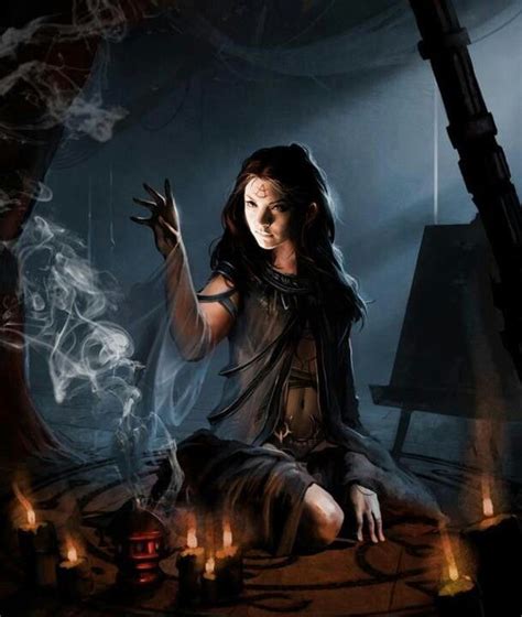 Black Magic Fantasy Witch Fantasy Girl Dark Fantasy Chica Fantasy