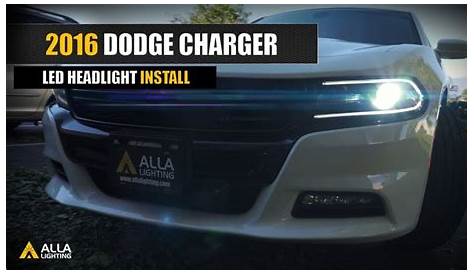 How To Replace | Upgrade 2016-2019 Dodge Charger LED Headlight Bulbs