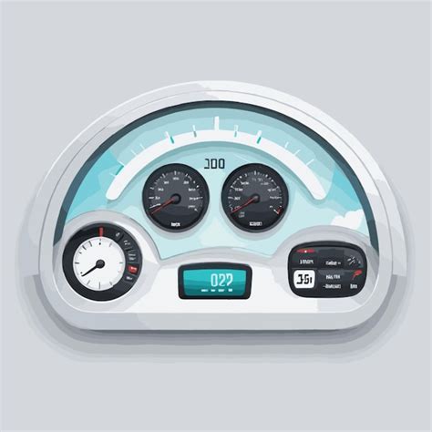 Premium Vector Car Dashboard Vector On A White Background