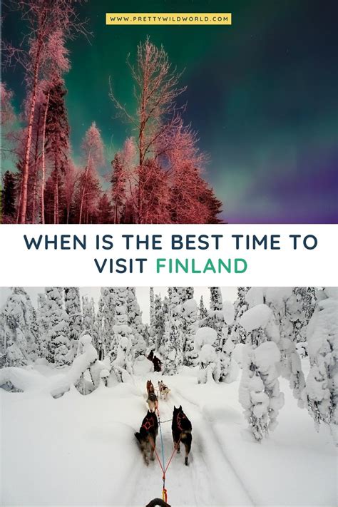Best Time To Visit Finland For Northern Lights