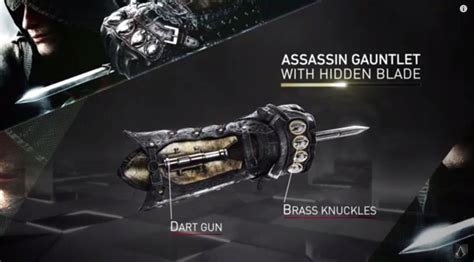 Assassins Creed Syndicate Assassins Gauntlet And Cane Sword