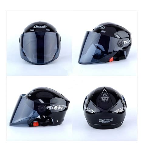 Motorcycle Helmets Electric Bicycle Helmet Open Face Visors Men Women
