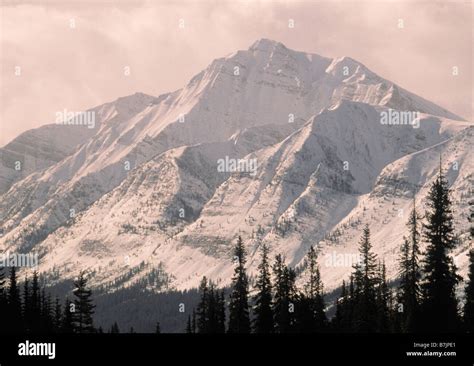 Cascade Mountain Banff National Park Alberta Canada Stock Photo Alamy