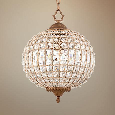 Possini euro encircled crystal globe 12w pendant. crystal globe pendant light - Home Decor
