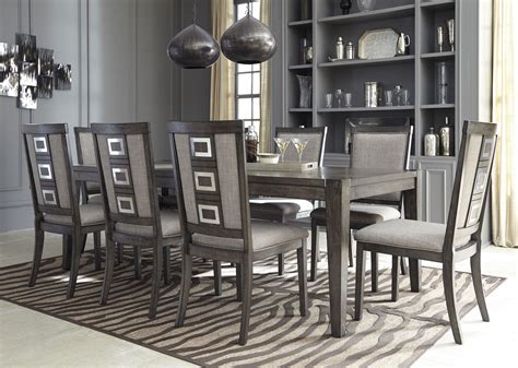 Chadoni Gray Rectangular Extendable Dining Table From Ashley Coleman