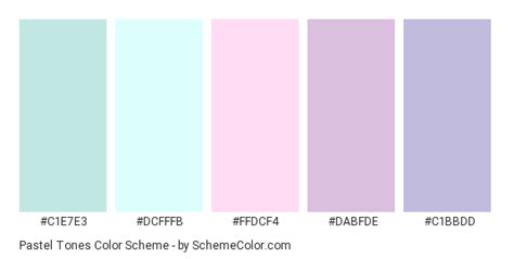 Pastel Palette Color Codes Pantone Colour Palettes Website Color