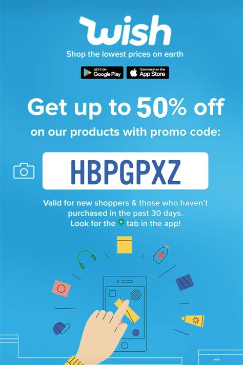 50% off with code HBPGPXZ on wish! : WishPromoCode