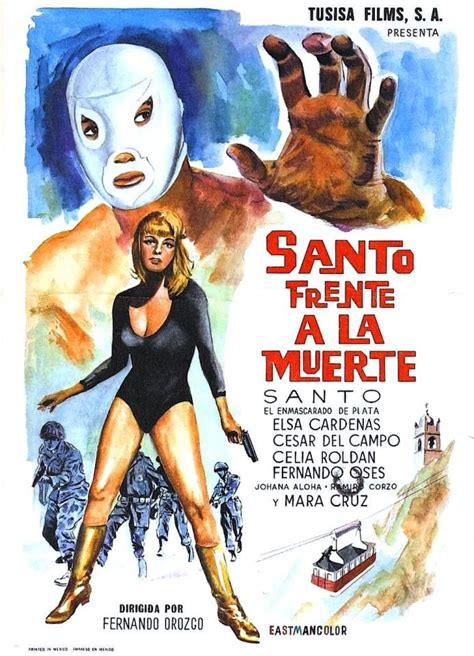 Cool Ass Cinema Reel Bad Cinema Santo Faces Death 1969