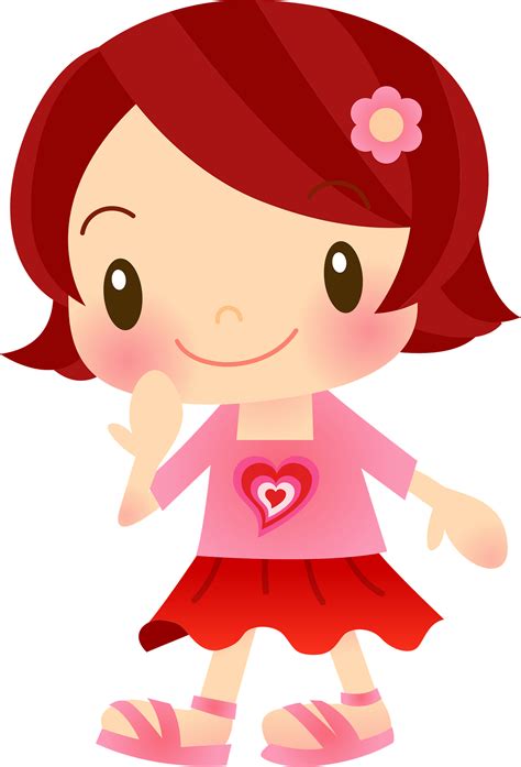 Clip Art Little Girl