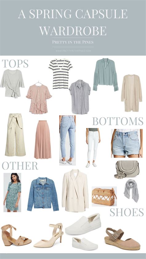 Build A Colorful Spring Capsule Wardrobe Outfit Ideas For Spring