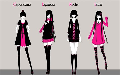 Anime Girl Fashion Wallpapers Wallpaper Cave
