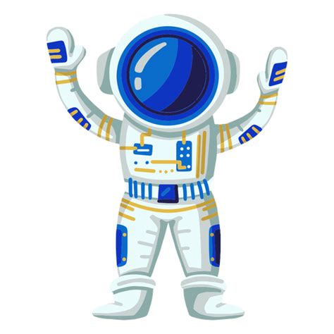 Diseño Png Y Svg De Ilustración De Astronauta Orgulloso Para Camisetas