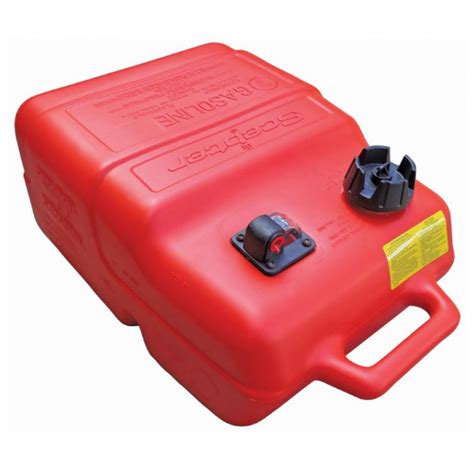 Scepter 25 Litre Portable Outboard Fuel Tank With Fuel Level Indicator