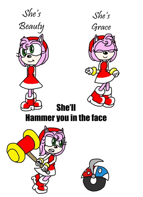Amy Rose In A Nutshell By Sofibeth On Deviantart
