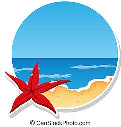 Vector Clip Art of Caribbean beach - Creative design of caribbean beach ...