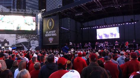 Ohio State Sugar Bowl Pep Rally At Superdome With Tbdbitl 01 01 2015