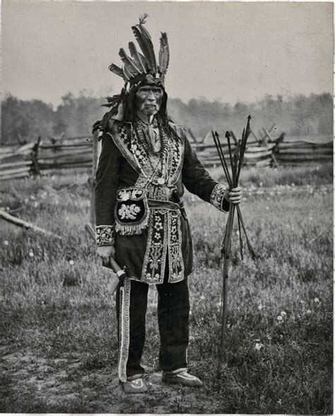 Chief Danforth Near Ohsweken Ontario Iroquois Oneida No Date