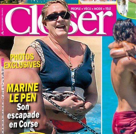 Maillot de bain : Marine Le Pen attaque « Closer » - Le Parisien