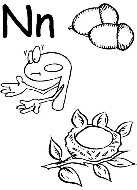 Click on an image below. Letter N Coloring Pages - Coloring Home