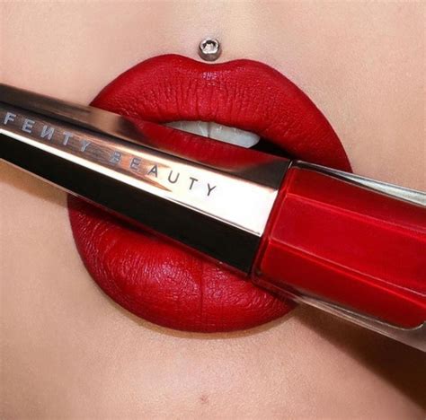 Fenty Beauty Liquid Lipstick ‘stunna Beauty Lipstick Red Lipstick
