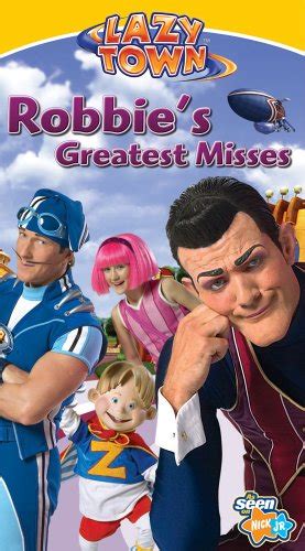 Lazytown Robbies Greatest Misses 2006 Vhs Angry Grandpas Media