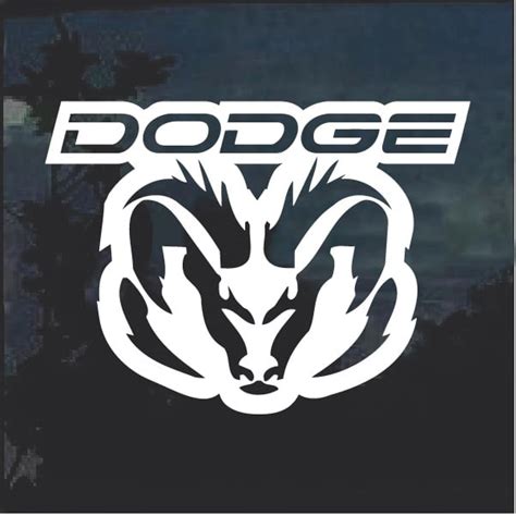 Dodge Ram Bold Window Decal Sticker Dodge Decal Sticker Custom Made
