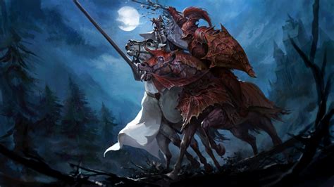 Download Warrior Fight Horse Night Armor Fantasy Knight Fantasy Warrior