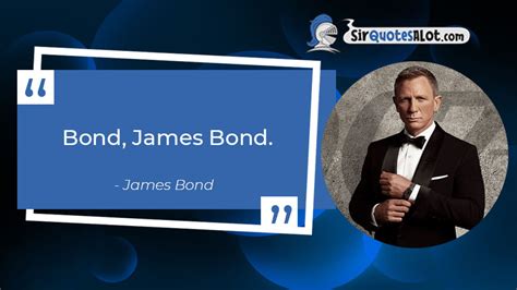 90 Shaken Not Stirred James Bond Quotes Sir Quotesalot