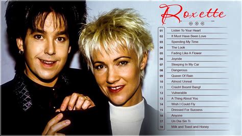 The Very Best Of Roxette Ever 🌼 Best Songs Of Roxette Playlist 🌼 Roxette Greatest Hits Full