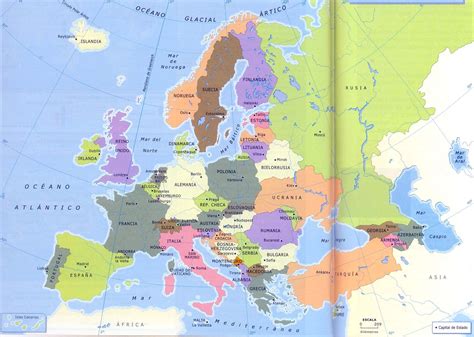 Mapa De Europa Con Sus Paises Y Capitales Mapa De Europa Images Porn