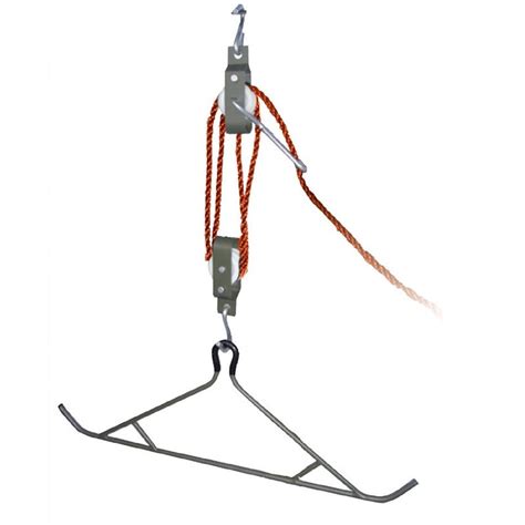 Hme 41 Game Hanging Gambrel With Pulley System Overstock 15872239 Gambrel Pulley