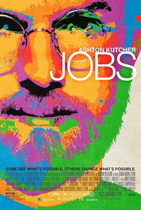 New Jobs Poster Debuts With Colorful Portrait Of Kutcher As Steve