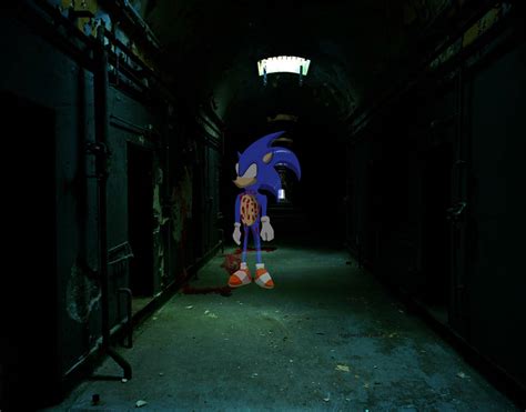 Scary Ghost Sonic By Madnessfoxywolf On Deviantart