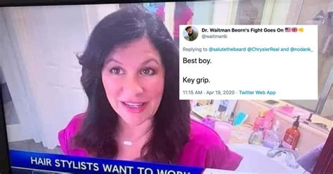 Tv Reporter Films Segment From Home Not Realizing Her Husband Can Be