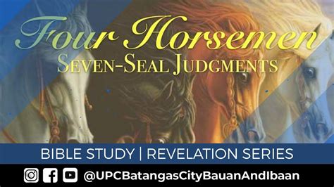 05 02 2018 Bible Study Four Horsemen 7 Seal Judgements Pastora Ai