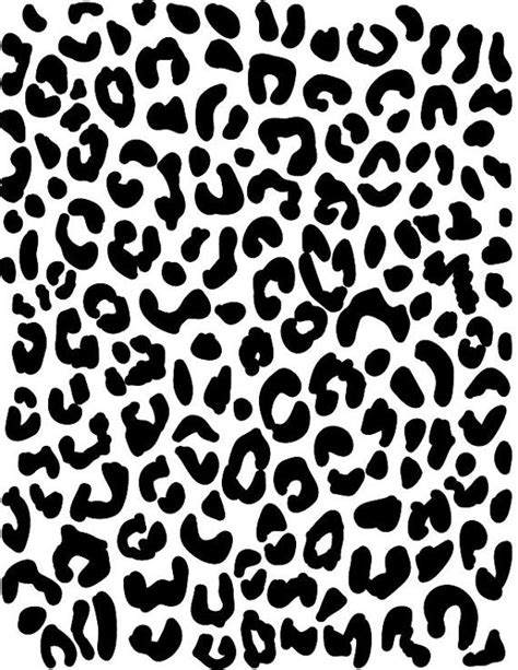 Cheetah Print Vinyl Stencil This Way Customs