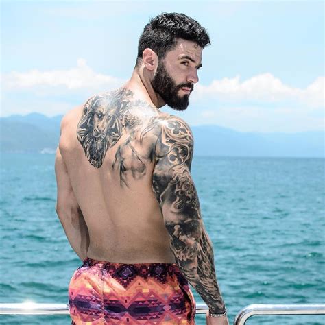 Image May Contain 1 Person Standing Ocean Beard Sky Outdoor And