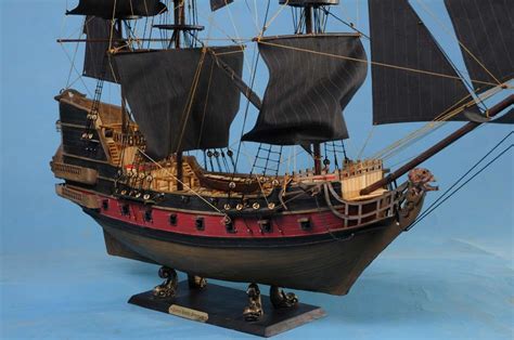 Buy Captain Kidds Black Falcon Limited Model Pirate Ship 36in Black